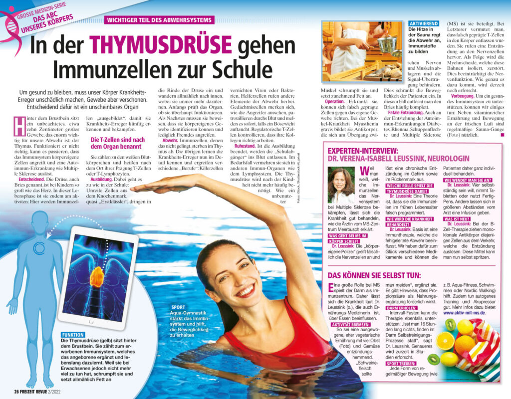 Arbeitsprobe von Anja Rech: Serie aus der Zeitschrift Freizeit Revue